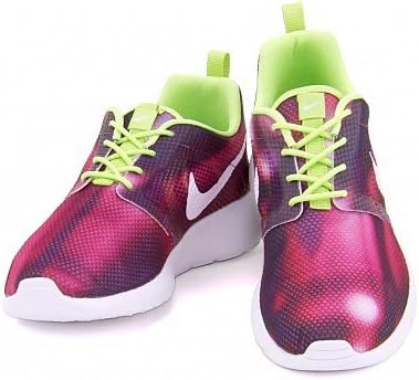 Amazon ナイキ レディース ウォーキングシューズ スニーカー 軽量 ローシラン フライトウエイト Gs Rosherun Flight Weight Gs コートパープル ホワイト キーライム F F 24 5cm スニーカー