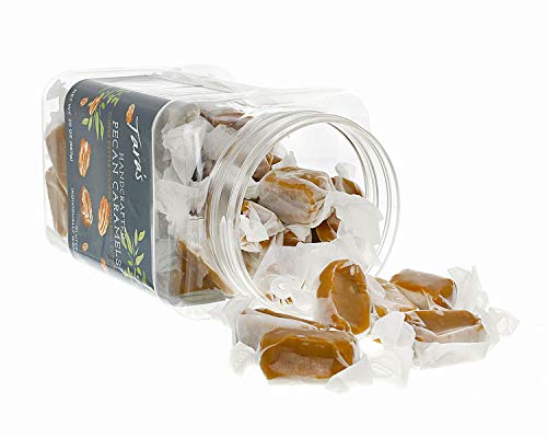 Tara's All Natural Handcrafted Gourmet Pecan Flavored Caramel: Small Batch, Kettle Cooked, Creamy & Individually Wrapped - 20 Ounce - Thumbnail 2