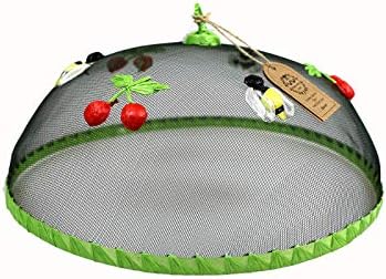 Summer Garden Bee Mesh Food Cover, Green