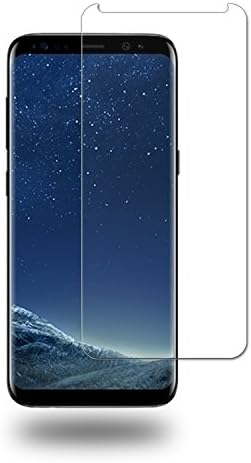 Galaxy S8 Screen Protector,Vensss Tempered Glass [Case Friendly] 3D Curved Edge Ultra Clear 9H Hardness Anti-Scratch, Anti-Fingerprint, Bubble Free [Easy to Install] for Samsung Galaxy S8