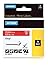 DYMO Industrial Labels for DYMO Industrial Rhino Label Makers, White on Red, 1/2