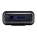 EnrockMarine EMCBK1 Universal in Dash Water Resistant Waterproof Tinted Radio Shield Receiver Cover (Black Base)