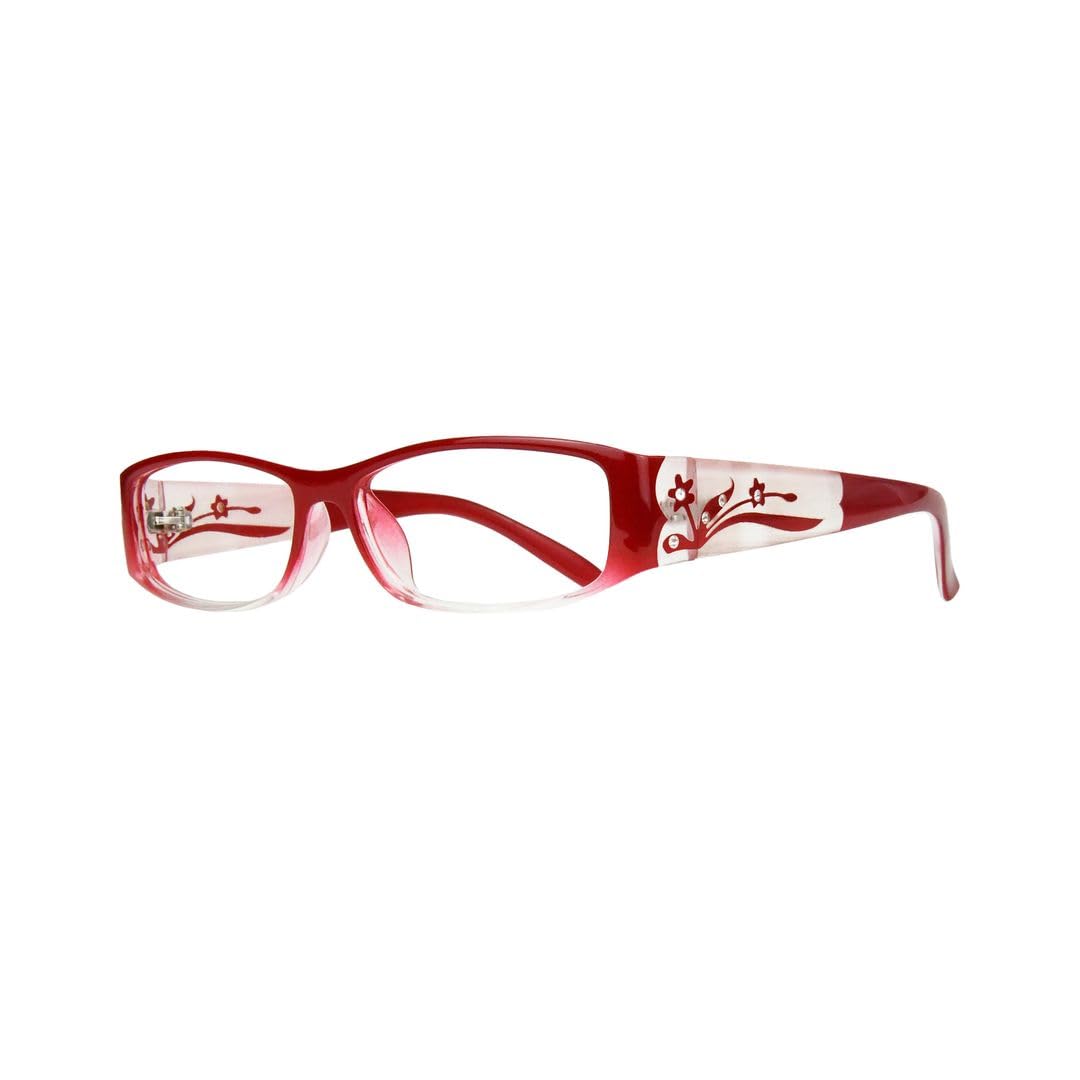 EYEBOGO Kaylee Fashion Reading Glasses for Women, Readers for Women, Ladies Classy Comfortable Cheaters (Red, 4.00) — image 1