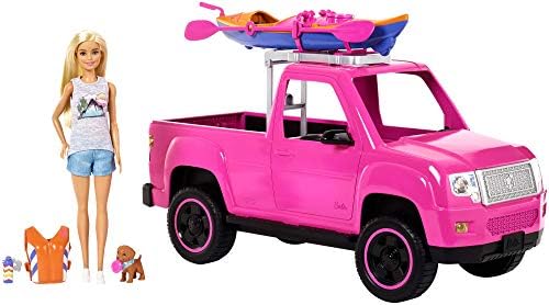 barbie camping fun kayak
