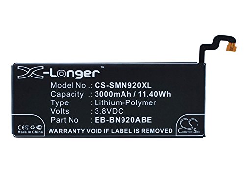 3.8V Battery for Samsung SM-N9208 SM-N920A SM-N920F EB-BN920ABE + Pathusion Pry Tool
