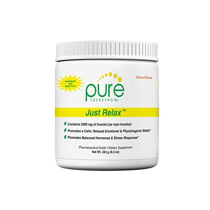 Just Relax - Cherry 60 Servings | Supports: Relaxed Mood, Healthy Blood Pressure, Emotional Wellness, Hormonal Balance…