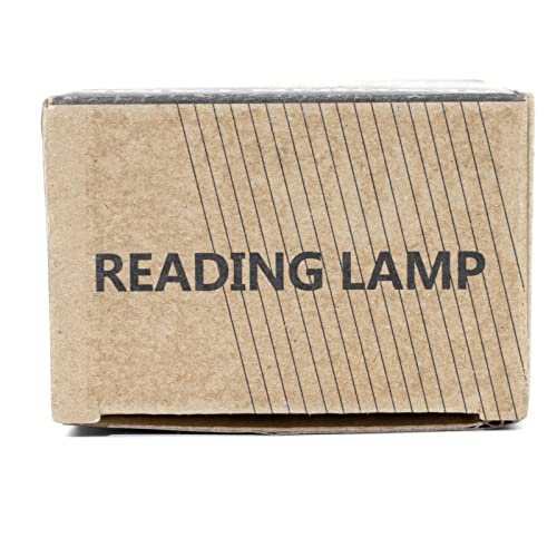 CIRYCASE Lampada da Lettura, Prevenzione Luce Blu & 2 Modalità di Luminosità per la Cura Degli Occhi, Luce da Lettura Flessibile USB Ricaricabile con Indicatore di Alimentazione, Lunga Durata Batteria