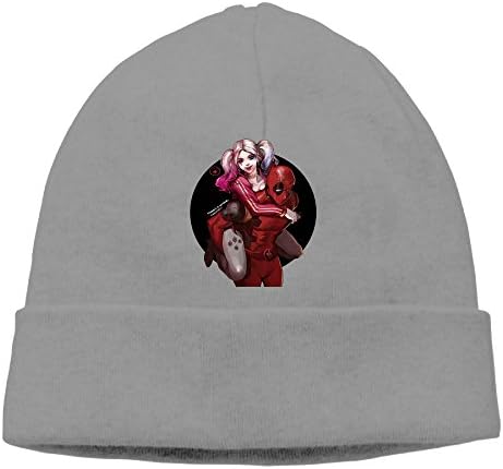 RiPoLo Harley Quinn Hip-Hop Beanie Cap Caps Hats DeepHeather
