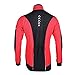 ARSUXEO Winter Thermal Fleece Cycling Jacket Windproof 14D