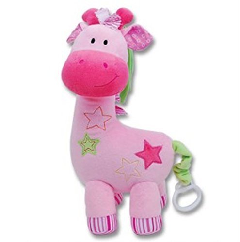 Pink Musical Giraffe Plush (Playing Twinkle, Twinkle Little Star)