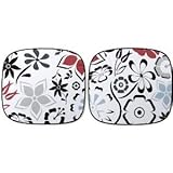 Fancy Floral Magic Shade Windshield Sunshade Sun Shade (Standard Size)