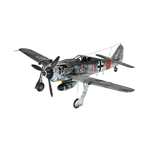 Revell REV-03874 Fw190 A-8/R-2 Sturmbock, Flugzeugmodellbausatz 1:32, 28,2cm Modelmaking, unlackiert, 1/32, 10 Jahre to… – Bild 5