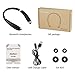 Bluetooth Headset, MixMart V4.1 Bluetooth Headphones Wireless Neckband Foldable Bluetooth Headset Sweatproof Earphones with Retractable Earbud for iPhone, Android, Other Bluetooth Enabled Devices