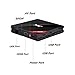 H96 Pro Plus TV Box 3GB RAM 16GB ROM Android 7.1 Nougat UHD 4K Smart TV Box with Dual-band WIFI 2.4GHz/5.0GHz Bluetooth 4.1 1000M LAN 4K 2K