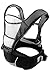 NimNik Baby Sling Carrier Ergonomics Lightweight Hipseat with Lumbar Support, 4 in One Back 2 Front Facing Comfort Positions
