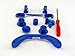 Xbox 360 Controller Custom Mod Kit - BLUE - Thumbsticks, Dpad, RB LB, ABXY, Trim, Triggers, Guide, T8 Security Driver