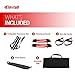 Elevtab Portable Home Gym Workout Set 3.0- Collapsible Resistance Bar with Adjustable Straps+ 3 Levels Resistant Bands+Foot Board+Handles+Workout Guide+Carrying Bag for Home, Outdoor or Travelthumb 1