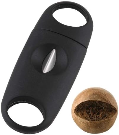 Cortador Charutos XIKAR VX Corte Em V Alumínio Preto