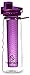 Hydracy Fruit Infuser Water Bottle - 25 Oz Sports Bottle with Full Length Infusion Rod and Insulating Sleeve Combo Set + 27 Fruit Infused Water Recipes eBook Gift - Deep Purple