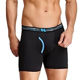 New Balance Men's athletic Active Performance Boxer Briefs Photoprint Colors