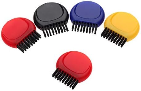 5個入り ゴルフクラブブラシ メンテナンスツール ゴルフヘッド クリーニング 溝内の掃除 スパイクの汚れ取り 便利 軽量