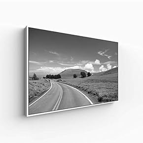 Canvas Wall Art for Living Room, Bedroom Monochrome Landscape Framed Canvas Prints for Home Decoration Ready to Hang - 16x24 inches