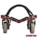 Extreme Max 5800.0228 V-Slides Snowmobile Dolly System - Steel, Red