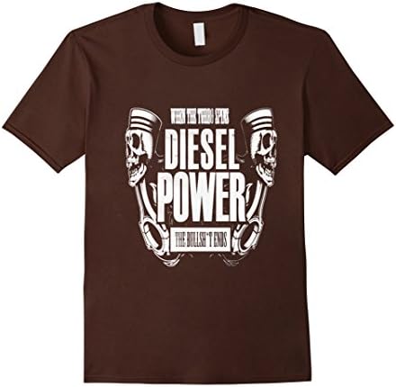 Men's DIESEL POWER SHIRT XL Brown