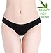 Fispo Women's 3 Pack Bamboo Bikini Briefs, Seamless