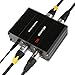 BC?Master?BCM-PP02,2-Channel 48V Phantom Power Supply with Power Adapter for Condenser Microphones, Transfer Sound Signal to External Sound Card