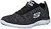 Skechers Women's Flex Appeal 2.0 Sneaker, Black/White Multi, 10 W US