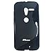 JKase Slim-Fit Streamline S Line Ultra Durable Soft TPU Case for Motorola Moto X (1st Gen 2013) (Black)