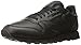 Reebok Men's Classic Leather Casual Sneakers, Black/Black/Black, 10 M US