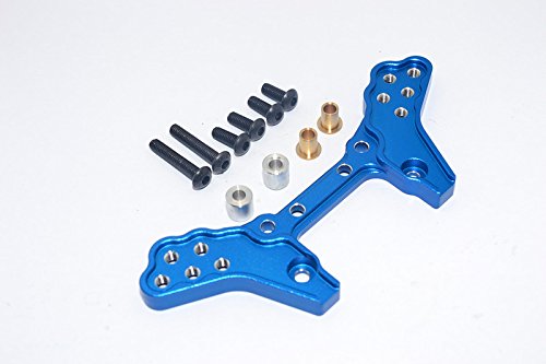 Tamiya DT-03 Upgrade Parts Aluminium Rear Shock Tower - 1Pc Blue