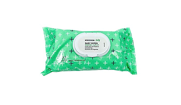 Amazon.com: McKesson Baby Wipe Soft Pack, 72 toallitas WPWBABY72S : Salud y  Hogar