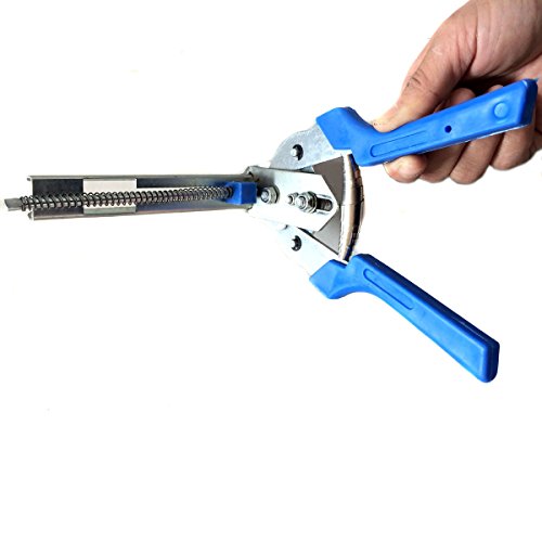 image for UTP 1pc Hog Ring Plier Tool & 600pcs M Clips Chicken Mesh Cage Wire Fe