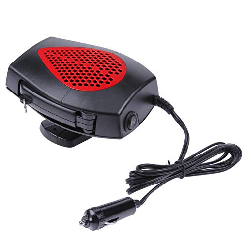 Pawaca Portable Car Heater,12V 150W 60 Seconds Fast Heating Defrost Demister Windscreen Demister Vehicle Heat Cooling Fan for Easy Snow Removal - Thumbnail 7
