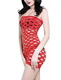 Women's Black Light Neon Queen Tube Dress