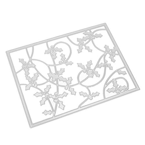Fabal Christmas Metal Cutting Dies for DIY Scrapbooking Photo Album Decorative Embossing Folder Dies Scrapbooking Die Cuts (H) - Thumbnail 2