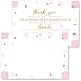 Paper Clever Party Pink and Gold Baby Shower Thank You Postcards (15 Pack) Twinkle Little Star Notecards Only - Eco-friendly Postal Note with Message from Girls – Royal Princess– Printed 4x6