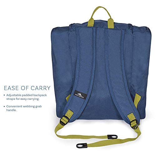 image for High Sierra Trapezoid Ski Boot Bag Backpack with Compression Straps an