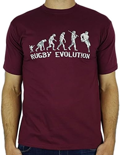 Rugby Evolution - Funny Birthday Gift/Present Mens T-Shirt