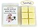 Honeysuckle & Jasmine DOUBLE SCENTED SOY WAX MELTS - WAX TARTS (Twin Pack-6.5oz). Made in USA