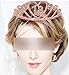 MEANT2TOBE 18th Birthday Sash and Tiara for Women - Fabulous Set: Glitter Sash + Gravity Rhinestone Pink Premium Metal Tiara, 18th Birthday Gifts for Women Party, 18Th Birthday Sash Rose Gold