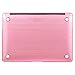 MOSISO Plastic Hard Shell Case & Keyboard Cover Skin & Screen Protector Only Compatible with MacBook Air 11 inch (Models: A1370 & A1465), Crystal Pink