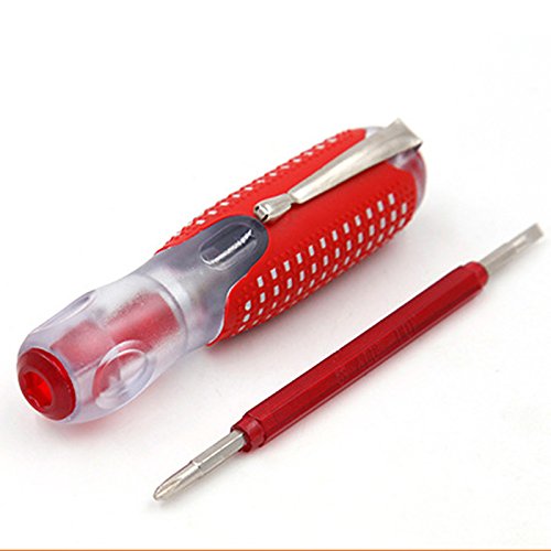 Kuke Manual Multifunction Insulating 7 Pieces Screwdriver Set ,Flat-Head and Phillips-Head Screwdriver Slotted Non-Slip Wide Comfortable Handle Micro-Fine Grip, Heavy Duty, Rust Resistant