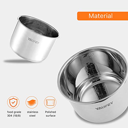 image for Electric Pressure Cooker, Yaufey 6.3QT 12-in-1 Programmable Pressure C