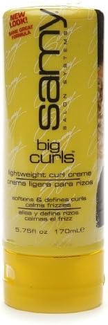 Samy big curls, lightweight defining creme 5.75 fl oz / 170 ml by Samy Salon Systems
