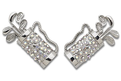 Sassy Clips Golf Bag with AB Crystal Rhinestones