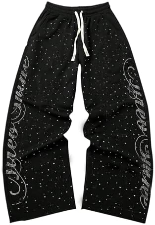 Amazon.com: SOLY HUX Boy's Graphic Sweatpants Y2k Gothic Elastic